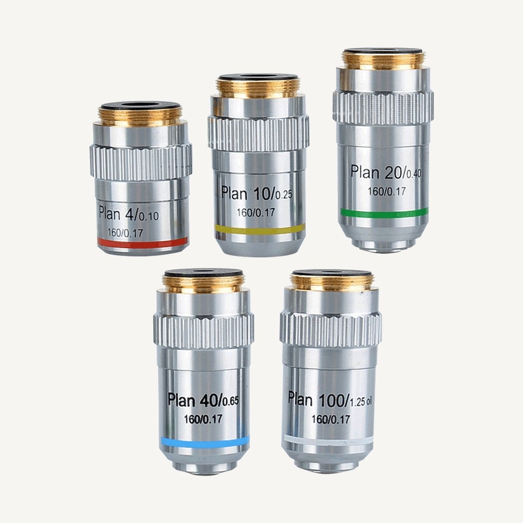 SAGA 195物镜 显微镜专用 4X/10X/20X/40X/60X/100X油镜